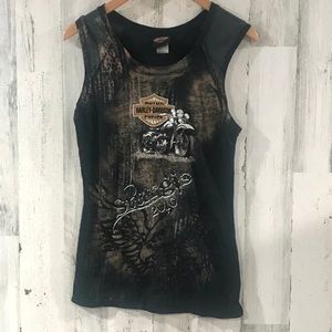 HARLEY-DAVIDSON Sturgis 2010 Tank Top Size Medium
